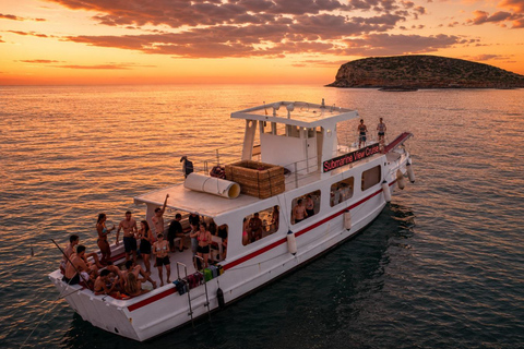 Ibiza: 2026 Solar Eclipse Boat Tour with Drinks & Swim Stop