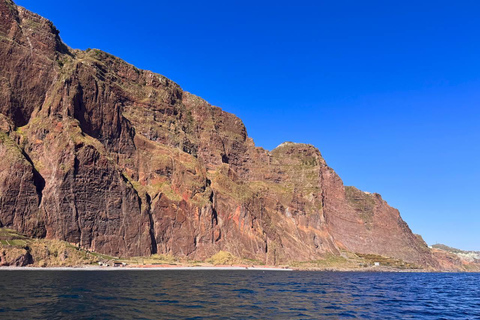 Calheta: Private Catamaran Tour - With Open Bar & Snacks Sunset Tour with Snorkeling & Paddleboarding/ Max 18 people