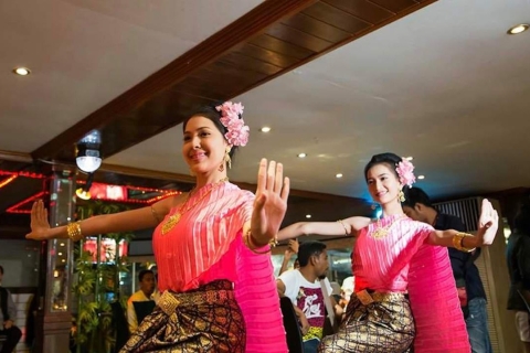 Bangkok: White Orchid Chao Phraya Dinner Cruise gratis BierVertrek uit Iconsiam