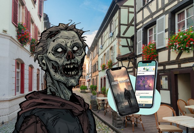 Visit "Zombie Invasion" Strasbourg  outdoor escape game in Strasbourg