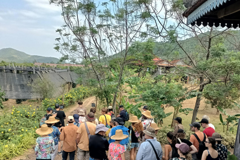 Countryside: Pepper Farm, Lake, Salt field Reflection Sunset
