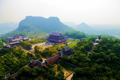 Trang An Boot, Bai Dinh Pagode, &amp; Mua Grot Dagvullende Tour