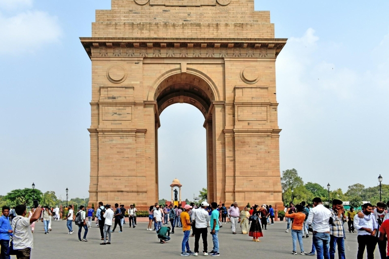 Delhi: Private Sightseeing Tour of Old and New Delhi Half Day Old Delhi City Tour with Car, Driver & Tour Guide