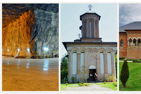 Bucharest: Salt Mine,Dracula's Tomb with ticket entrance