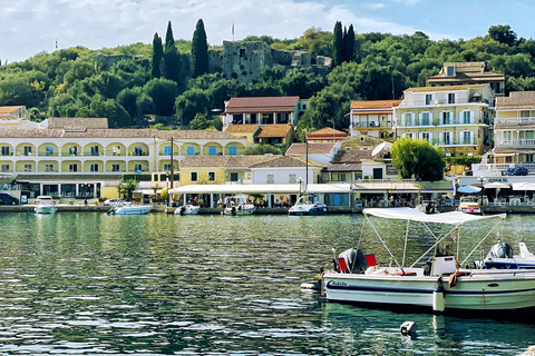 Corfu: Viagem de ônibus e natação no Canal d&#039;Amour, Kassiopi e Barbati