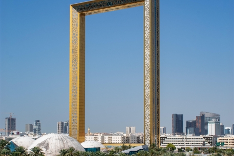 Dubai: toegangsticket voor het Dubai Frame met toegang tot het dekDubai Frame-tickets