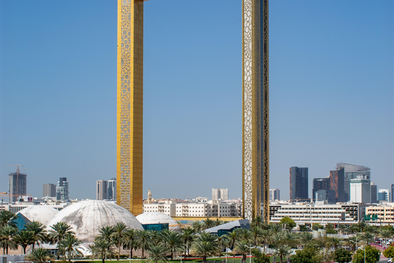 Dubai: toegangsticket voor het Dubai Frame met toegang tot het dekDubai Frame-tickets