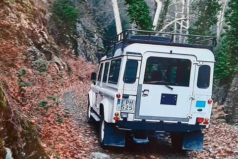 Paphos Cyprus Troodos Jeep safari em inglês em francês também