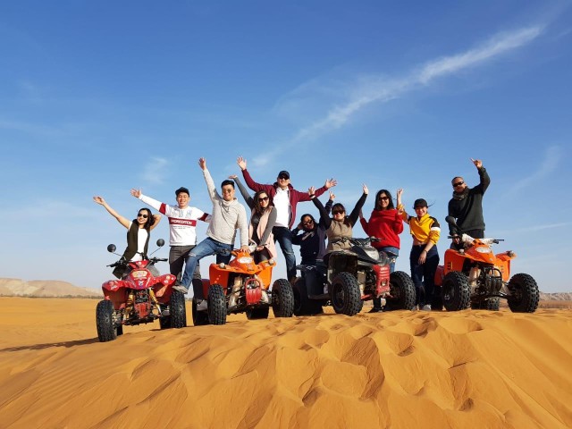 Visit From Riyadh Desert ATV Quad Bike Tour with Camel Ride in Poitiers