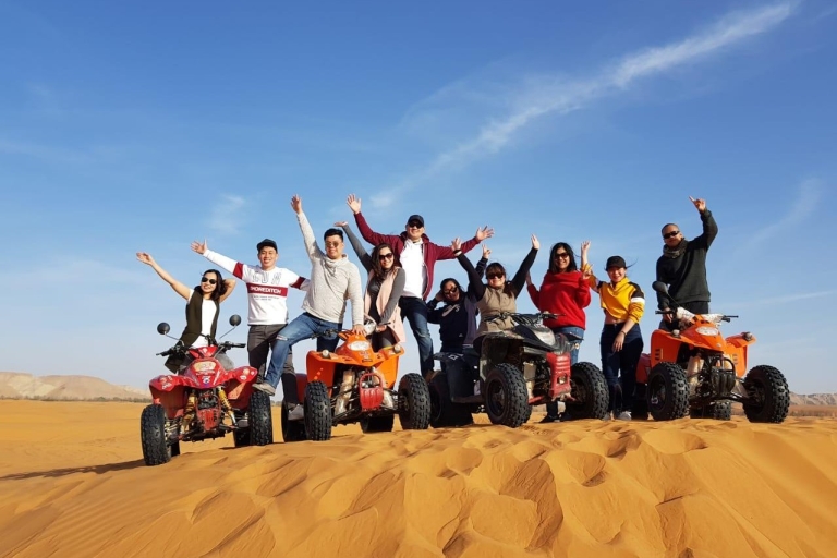 Excursion dans le désert en VTT/quad avec promenade à dos de chameau depuis Riyadh
