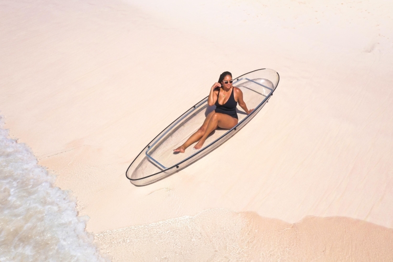 Drone Clear Kayak Barbados Photoshoot Drone Clear Kayak Barbados Photoshoot - 2 Persons