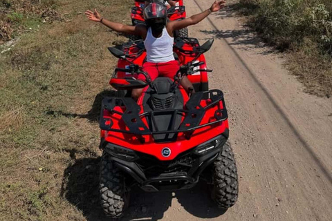Zanzibar Quad Bike Adventure: Explore Villages & Local Life From: Nungwi/Kendwa Tour with Meeting point & Entry ticket