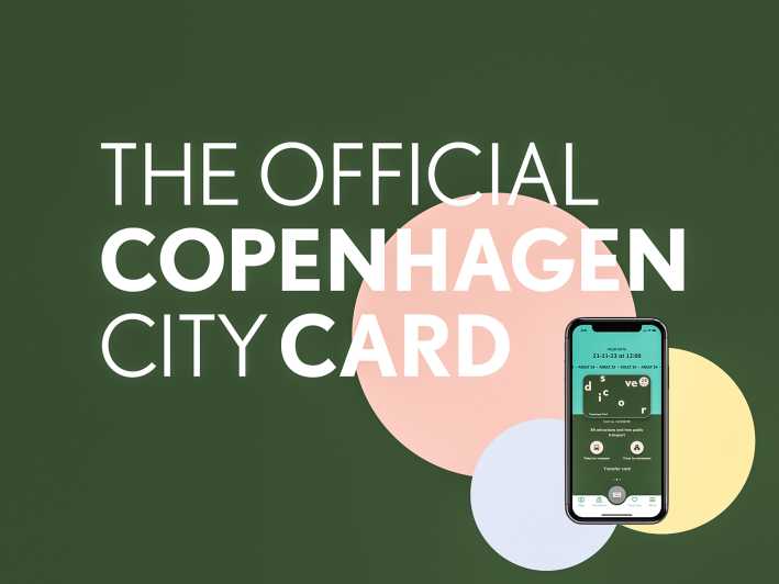 Tarjeta Descubre Copenhague: más de 80 atracciones y transporte público