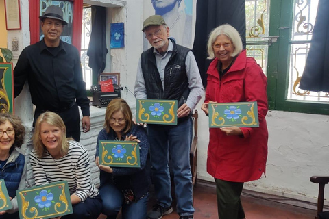 Lezione d&#039;arte di Fileteado in piccoli gruppi e tour a piedi di San Telmo