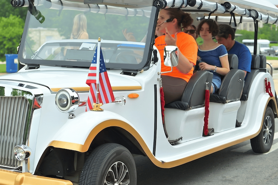 Washington, D.C.: Geführte Tour zu Denkmälern und durch die Geschichte mit dem E-Cart. Foto: GetYourGuide