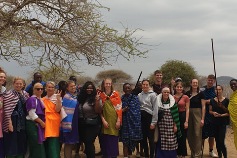 Maasai Boma Kulturerlebnis mit Mittagessen & GetränkenMaasai Boma-Abenteuer