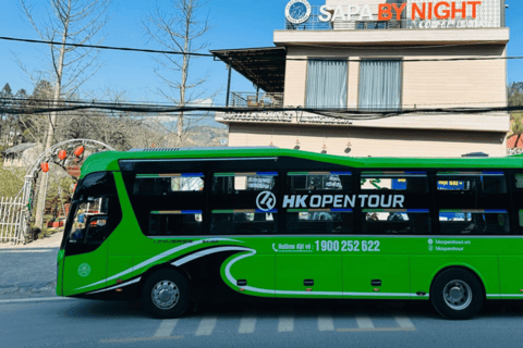 Z Hanoi: Ciesz się bezpośrednim transferem autobusowym z/do SapaZ Hanoi do Sapa (kabina dwuosobowa)