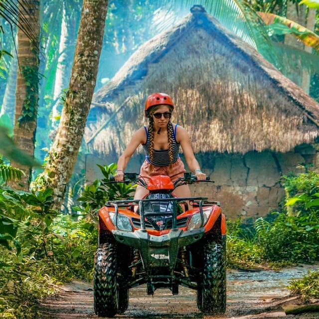 Bali: Ubud ATV Quad Bike Avontuur met Lunch & Toegang tot het Zwembad ...