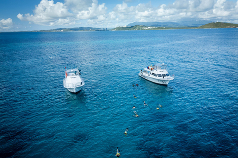 Fajardo: Crucero de snorkel por Cayo Icacos con tobogán y almuerzo