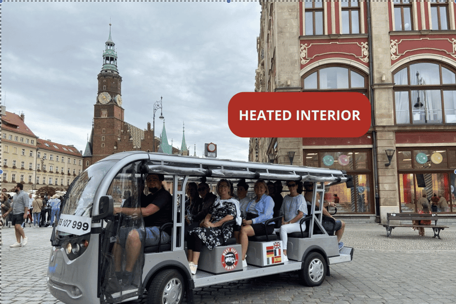Breslau: E-Car Tour und Audioguide. Foto: GetYourGuide Breslau: E-Car Tour und Audioguide. Foto: GetYourGuide