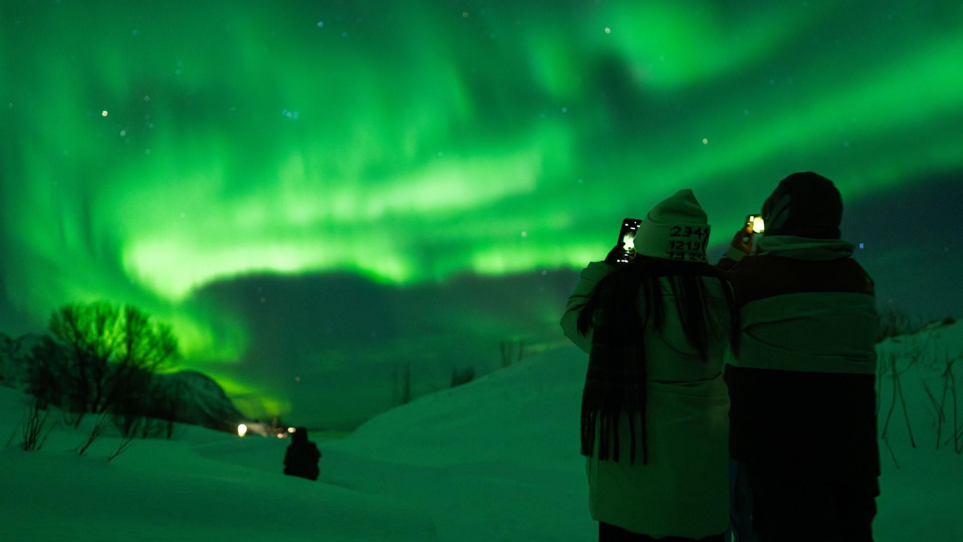 Henningsvær: Nordlicht-Tour mit Fotograf