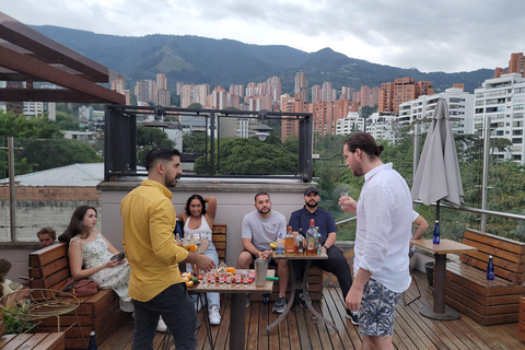 Sabores de Colombia Degustación de frutas y cócteles