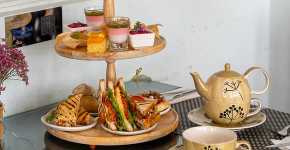 Vegan Afternoon Tea Set at Moreganic Restaurant