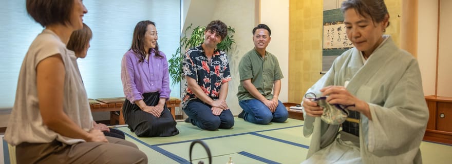 Tokyo : cérémonie du thé japonaise décontractée avec dégustation de matcha