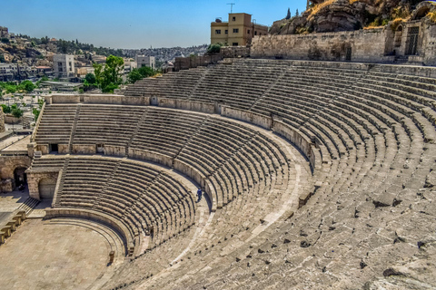 Vanuit Amman: Stadsrondleiding door Amman en Dode ZeeAlles inclusief