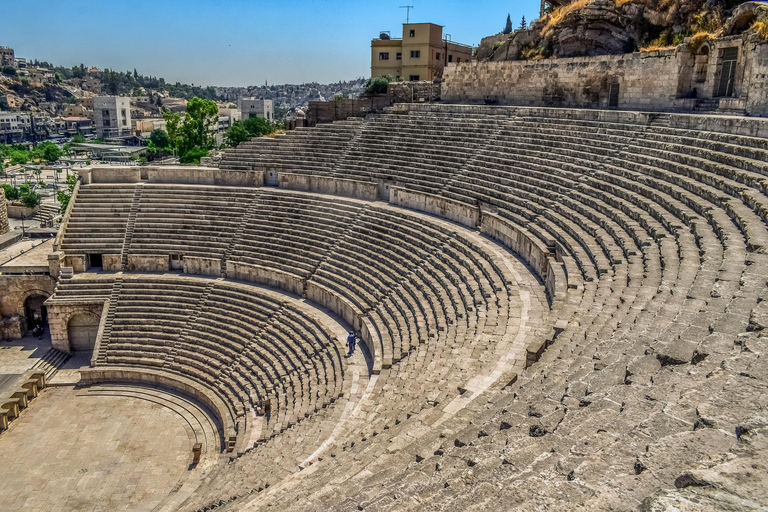 Från Amman: Stadsvandring i Amman och Döda havetAllt inkluderat