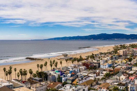 洛杉矶：海陆城市直升机之旅洛杉矶：冲浪和草坪城市直升机之旅