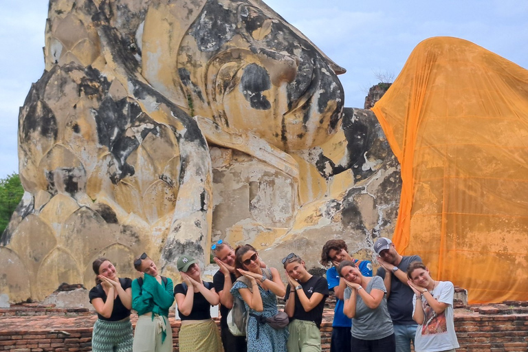 Colori di Ayutthaya: tour in bicicletta di 6 ore patrimonio dell&#039;UNESCO