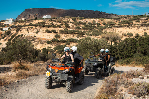 Da Heraklion: Tour serale Quad Safari Wild Crete