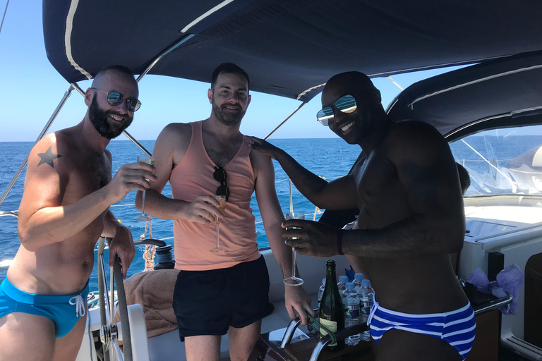 Sud de Grande Canarie : croisière de luxe en yacht en petit groupeCroisière en groupe de 4 heures l'après-midi