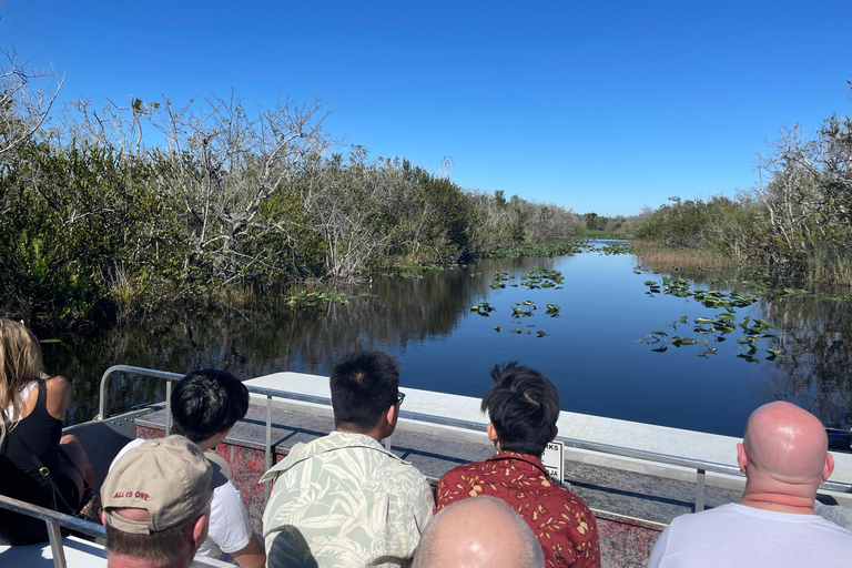 Miami: Everglades Airboat, Photo & Gator Experience From Miami: Everglades Airboat Tour with a Guide
