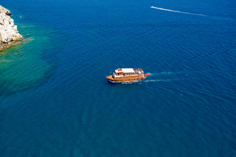 Faliraki : Trasferimento e crociera a Lindos con 3 soste per il bagno