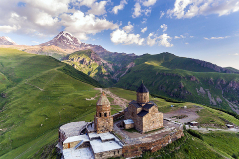 From Tbilisi to: Gudauri and Kazbegi Day Trip including JEEP
