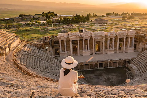 Bodrum: Pamukkale & Hierapolis Small Group Tour w/ Pickup Shared Tour with Entrance Fees Included