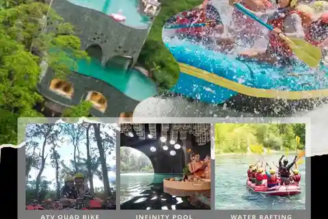 Bali: Rafting in acqua, tour in quad con ATV e piscina infinita