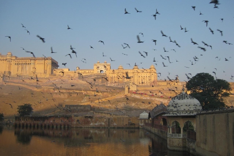 Private ganztägige Jaipur-Sightseeing-Tour mit dem Tuk-TukNur privates Tuk-Tuk - ohne Reiseleiter und Eintrittsgelder