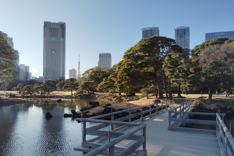 Tokio: Kiyosumi, Hama-Rikyu en Kyu-Yasuda Tuin Tour