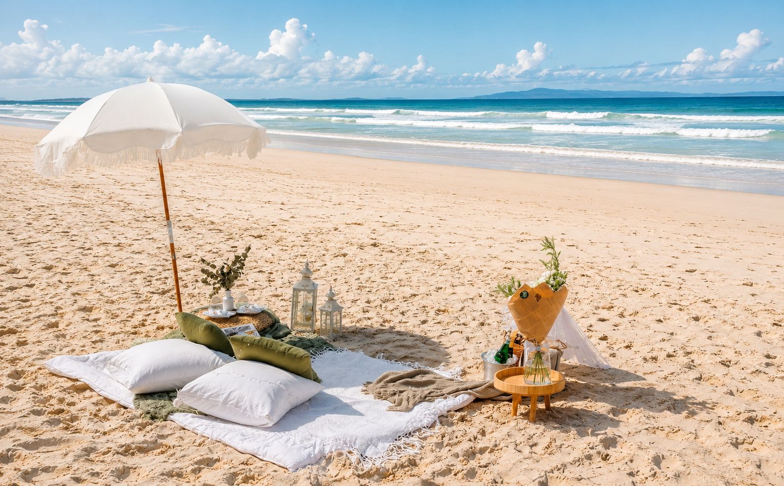 Mauritius: Strandpicknick am Trou aux Biches mit Mittagessen