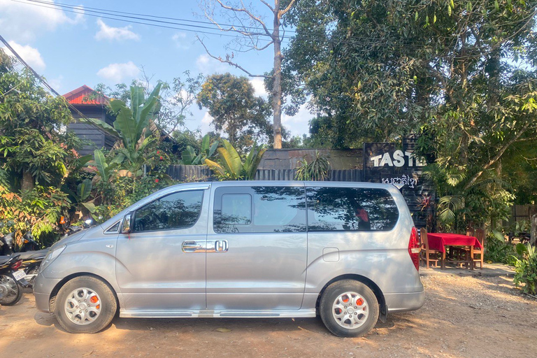 Traslado en taxi privado de Pattaya a Siem Reap