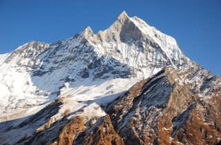 Ab Kathmandu: Wanderung zum Machhapuchhre-Basislager mit Guide