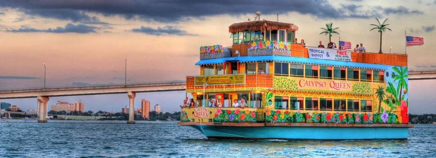 Clearwater Beach : croisière Calypso Queen avec buffet