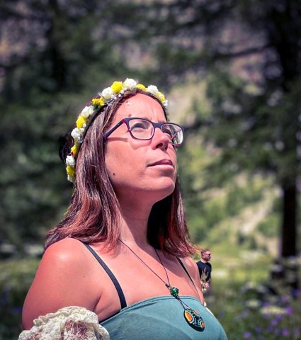 Visit Courmayeur find your inner goddess in forest in Aosta