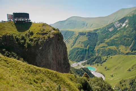 Magic of the Georgian Military Highway: Jvari and Kazbegi