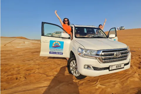 Dubaï : Promenade matinale dans le désert des Dunes rouges en quad, buggy ou 4x4
