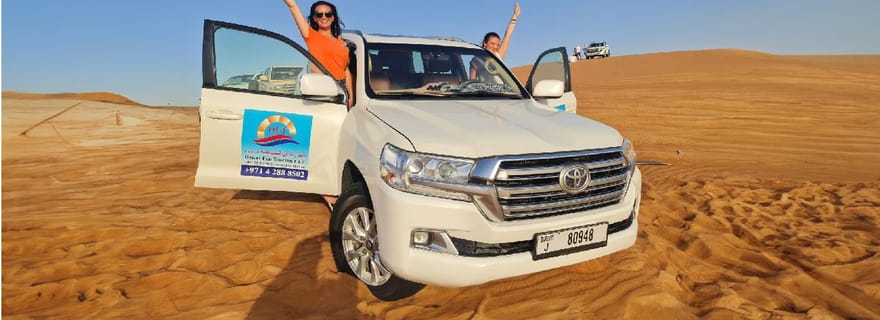 Dubaï : Promenade matinale dans le désert des Dunes rouges en quad, buggy ou 4x4