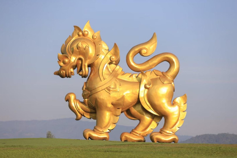 From Chiang Mai: White Temple, Blue Temple & Black House White ,Blue ,Red Temples ,Singha Park and Lalitta Café